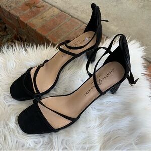 Chinese Laundry Black Women's Strappy Heels Size 8.5